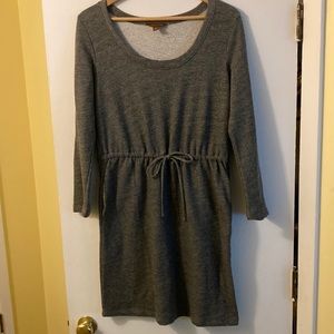Hive & Honey Piperlime Gray Sweatshirt Athleisure Dress Made in USA